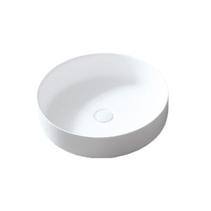Раковина накладная Vincea Solid Surface 45 Белый матовый