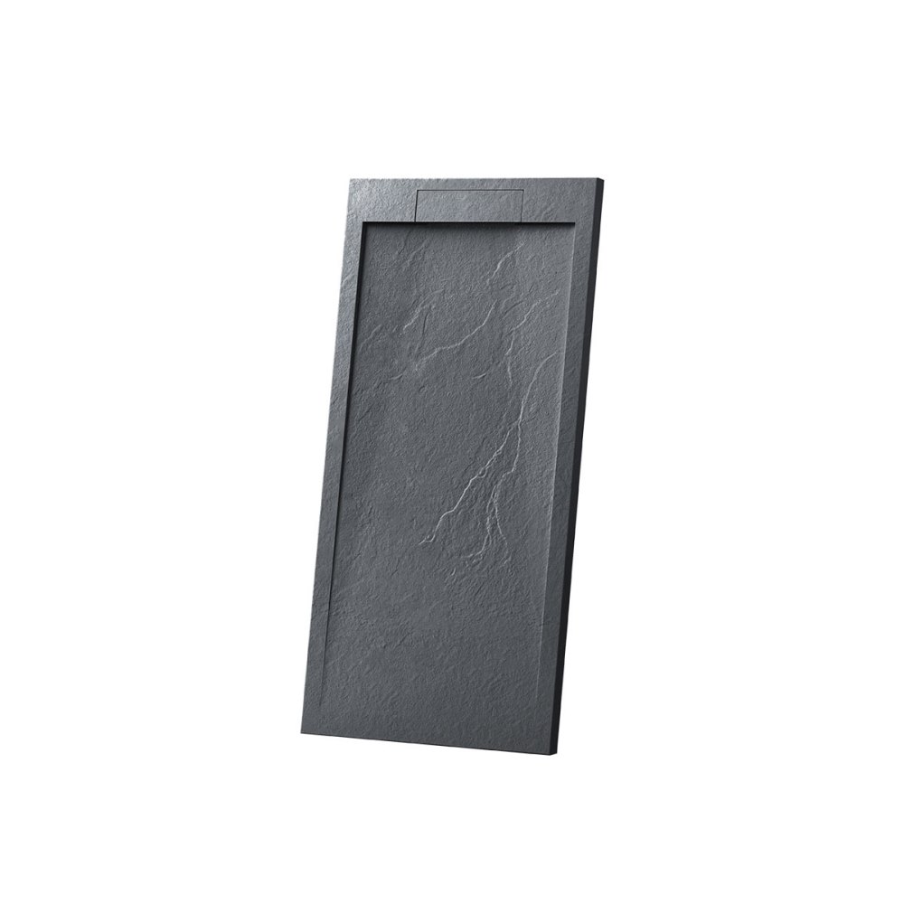 Поддон из искусственного камня Vincea VST 100х120 Антрацит